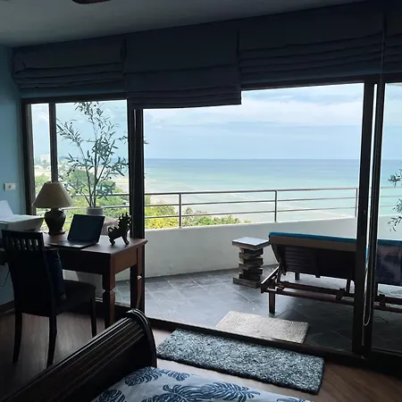 Palm Pavilion Hua Hin, Appartement 2 Chambres Avec Terrasses Sur La Mer